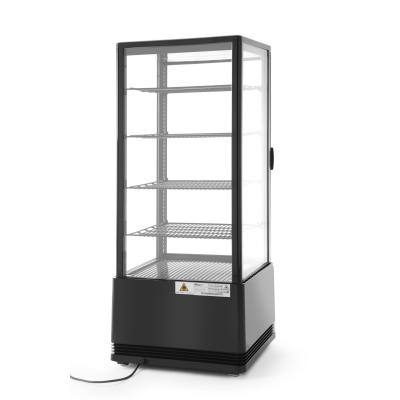 Chlazená skříň displeje, 98 l, Arktic, Černá, 230V/210W, 444x397x(H)1100mm | 233269